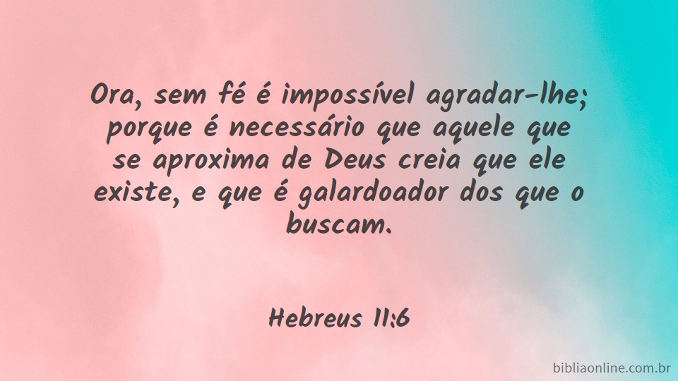 Hebreus 11:6