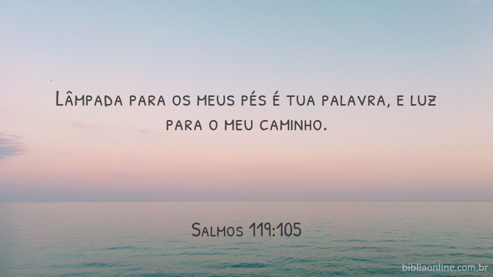 Salmo 119:105